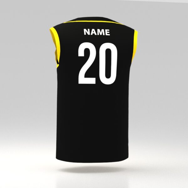 Hellfire Black-2 Custom Dye Sublimated Marathon Jersey. - Image 2