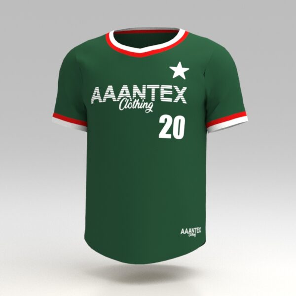 Hellfire Dark-Green Custom Dye Sublimated Marathon Jersey.