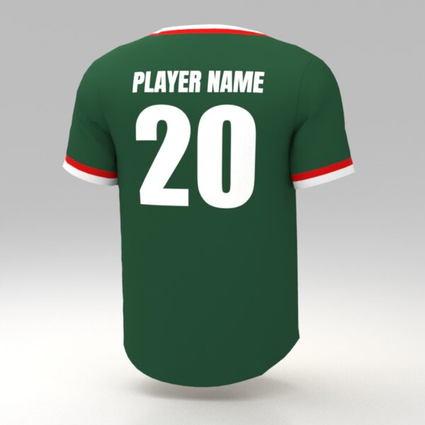 Hellfire Dark-Green Custom Dye Sublimated Marathon Jersey. - Image 2