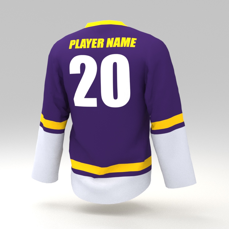 Bolts Custom Dye Sublimated Hockey Jersey